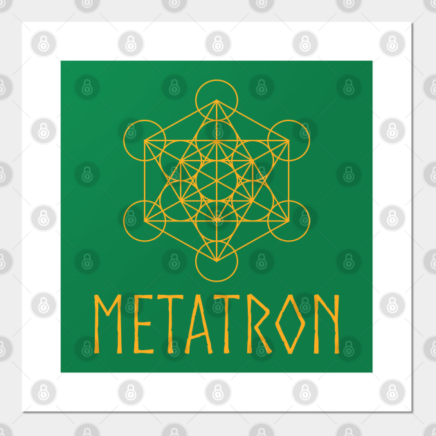 The Archangel Metatron Biblical Bible Quotes Posters and Art Prints